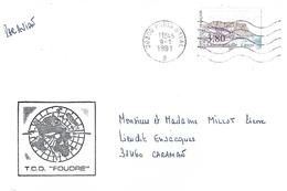 Gulf War 1991 Paris Naval Transport De Chalands De Débarquement Foudre Opération Daguet Cover - Militaria