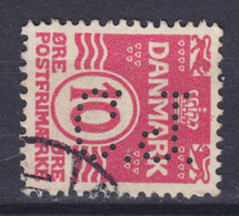 Denmark Perfin Perforé Lochung (C31) 'C.J.' Chr. Juncher A/S, Randers (2 Scans) - Abarten Und Kuriositäten