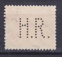 Denmark Perfin Perforé Lochung (H61) 'H.R.' Herman Raffel A/S, København (2 Scans) - Abarten Und Kuriositäten