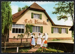 D5831 - Spreewald Błota - Cafe Gaststätte Venedig Trachten Folklore - VEB Bild Und Heimat Reichenbach - Luebben (Spreewald)