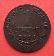 Daniel Dupuis. 1 Centime 1914. - 1 Centime