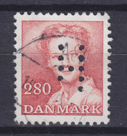 Denmark Perfin Perforé Lochung (H02) 'H' Hjemmeværnet (National Guard) !! - Varietà & Curiosità