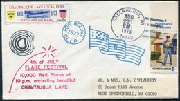 1973 USA Chautauque Lake Local Post Cover. Greenhurst N.Y. - Lokale Post