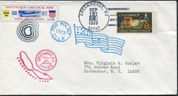 1973 USA Chautauque Lake Local Post Cover. Greenhurst N.Y. - Postes Locales