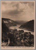 Stadt Wehlen - S/w Elbsandsteingebirge Blick Gegen Bastei - Wehlen