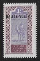 HAUTE VOLTA 1920 YT 1** - Unused Stamps
