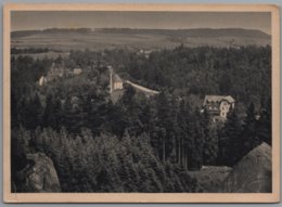 Bad Gottleuba Berggießhübel Langenhennersdorf - S/w Gaststätte Waldburg - Bad Gottleuba-Berggiesshuebel