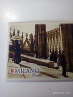 1 Calamita Magnete MILANO MILAN Duomo  Italia 1900 Aimant Imanes Soft Touch Velluto Opaco 78x53 Mm Carta Foto Handmade - Tourism