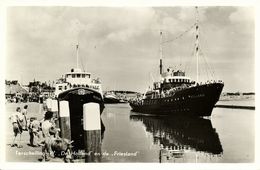 Nederland, TERSCHELLING, De 'Holland' En De 'Friesland' (1959) Ansichtkaart - Terschelling