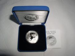 BE60 BELGIQUE 10 EURO 2011 "Auguste Antoine Piccard"  *QP* Quality Proof  - ARGENT - SILBER - SILVER - Belgio