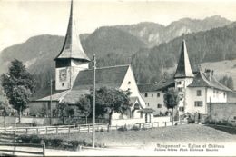 N°7089 -cpa Rougemont -église Et Château- - Rougemont