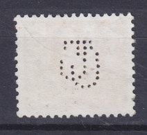 Denmark Perfin Perforé Lochung (J14) 'JJ' Regnfrakkefabrikken Norden, Odense Rain Coat Factory 1.25 Kr Lion Arms - Varietà & Curiosità