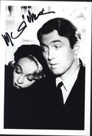 Autographe Sur Photo Avec James Stewart Signature Marlene Dietrich Actrice Comédienne Au Feutre Noir 120 X 175 - Autres & Non Classés