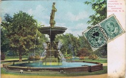 Canada - Nova Scotia - Halifax - Jubilee Fountain In Public Gardens - Halifax