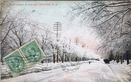 Canada - Nova Scotia -  Halifax - Street Scene In Winter - Halifax