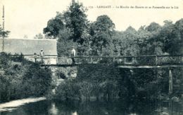 N°7167 -cpa Langast -le Moulin Des Essarts Et Sa Passerelle Sur Le Lié- - Molinos De Agua