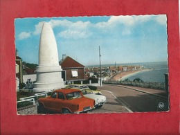 CPSM Petit Format - Sainte Adresse  - Le Pain De Sucre - Au Fond Le Havre -( Auto , Simca Aronde , Renault Dauphine ) - Sainte Adresse