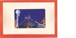 Passeport Disneyland Paris.Space Mountain.Juin 1995 - Toegangsticket Disney