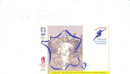 Jeux Olympiques D'Hiver.Albertville 1992.Lot De 2 Cartes - Olympische Spelen