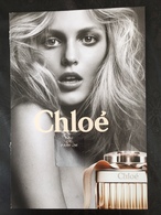 Ads Publicite Anglaise Magazine Recto Verso  Avec Liquatouch Chloe 21 X 29 Cm - Advertisings (gazettes)