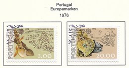 Portugal 1976  Mi.Nr. 1311 / 1312 , EUROPA CEPT Kunsthandwerk - Gestempelt / Fine Used / (o) - 1976