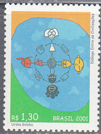 BRAZIL     SCOTT NO 2820    MNH      YEAR  2001 - Neufs