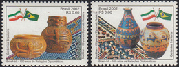 BRAZIL     SCOTT NO 2868-69     MNH      YEAR  2002 - Neufs