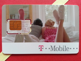 SLOVAKIA SIM GSM T MOBILE Couple Cut Chip - Numbers Front USIM RARE MINT (BH1219b - Slovaquie