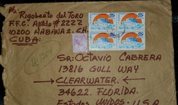 O) 1981 CUBA, SPANISH ANTILLES,  DISEMBARKING OF REVOLUTIONARY FORCES - YACHT GRANMA 1p SC 2456, FAUNA - MANATEE SC 2461 - Covers & Documents