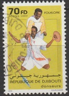 Djibouti Dschibuti 1997 Mi. 634 Obl. Folklore Danseurs Tanz Dancing RARE - Dschibuti (1977-...)