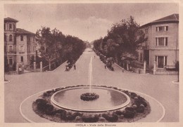 Cartolina Imola - Viale Della Stazione. 1942 - Imola