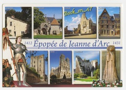 {83080} Epopée De Jeanne D' Arc 1412 - 1431 , Multivues ; Domrémy , Chinon , Vaucouleurs , Orléans , Reims , Rouen - Histoire