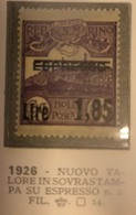 SAN MARINO 1926 Espresso Soprastampato N°129 Nuovo**  FRA.1562 - Used Stamps