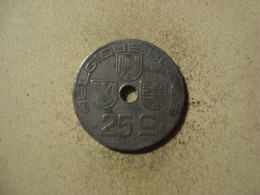 MONNAIE BELGIQUE 25 CENTIMES 1942 ( Belgique Belgie ) - 25 Centimos