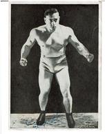 PHOTOGRAPHIE Avec AUTOGRAPHE RIGOULOT Charles Champion Olympique D' Haltéroplilie à 21 Ans 1903-1962 Voir Texte Au Verso - Halterofilia