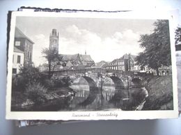 Nederland Holland Pays Bas Roermond Panorama Met Kerk En Brug - Roermond