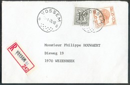 Lettre Recommandée De VOSSEM Affr. à 31Fr50 Le 14-1-1976 Vers Wezenbeek - 15607 - 1970-1980 Elström