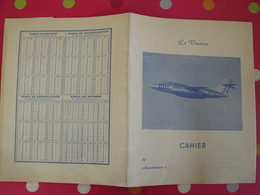 Protége-cahier Armée De L'air. Avion Le Vautour. Vers 1970. - Copertine Di Libri