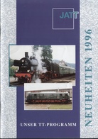 Catalogue JATT Modellbahnen Neuheiten 1996 TT Programm - Englisch