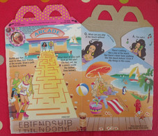 Rare Boite Happy Meal Barbie McDonald's 1992 Mattel MacDonald's. Provenance USA. Boite 2 état Neuve - McDonald's