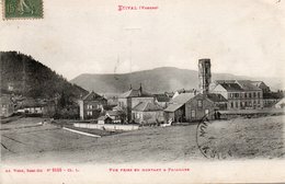 88  ETIVAL  L'Abbaye  Vue Prise En Montant à Pajailles - Etival Clairefontaine