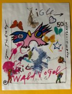 13730 - Aigle 50 Ans Eric Waldvogel Dessin De Jean Tinguely - Kunst