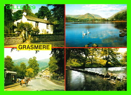 GRASMERE, UK - 4 MULTIVUES FROM GRASMERE, CUMBRIA - J. ARTHUR DIXON LTD - - Grasmere