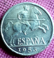 SPANJE : 10 CENTIMOS 1953 KM 763 SCARCE HIGH QUALITY - 10 Centimos
