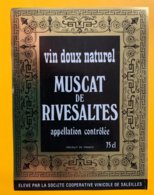 13762 -  Muscat De Rivesaltes Coopérative Saleilles - Autres & Non Classés