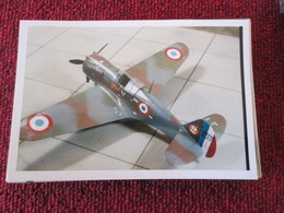 CAGI3 Format Carte Postale Env 15x10cm : SUPERBE (TIRAGE UNIQUE) PHOTO MAQUETTE PLASTIQUE 1/48e CURTISS HAWK 75A ARMEE D - Avions