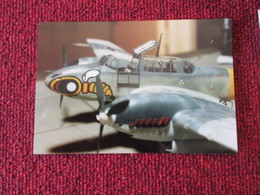 CAGI3 Format Carte Postale Env 15x10cm : SUPERBE (TIRAGE UNIQUE) PHOTO MAQUETTE PLASTIQUE 1/48e ME 110 LUFTWAFFE WESPE G - Flugzeuge