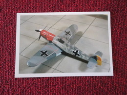 CAGI3 Format Carte Postale Env 15x10cm : SUPERBE (TIRAGE UNIQUE) PHOTO MAQUETTE PLASTIQUE 1/48e ME109 F LUFTWAFFE - Avions