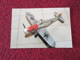 CAGI3 Format Carte Postale Env 15x10cm : SUPERBE (TIRAGE UNIQUE) PHOTO MAQUETTE PLASTIQUE 1/48e ME109 F LUFTWAFFE - Flugzeuge