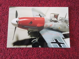 CAGI3 Format Carte Postale Env 15x10cm : SUPERBE (TIRAGE UNIQUE) PHOTO MAQUETTE PLASTIQUE 1/48e ME109 F LUFTWAFFE - Flugzeuge